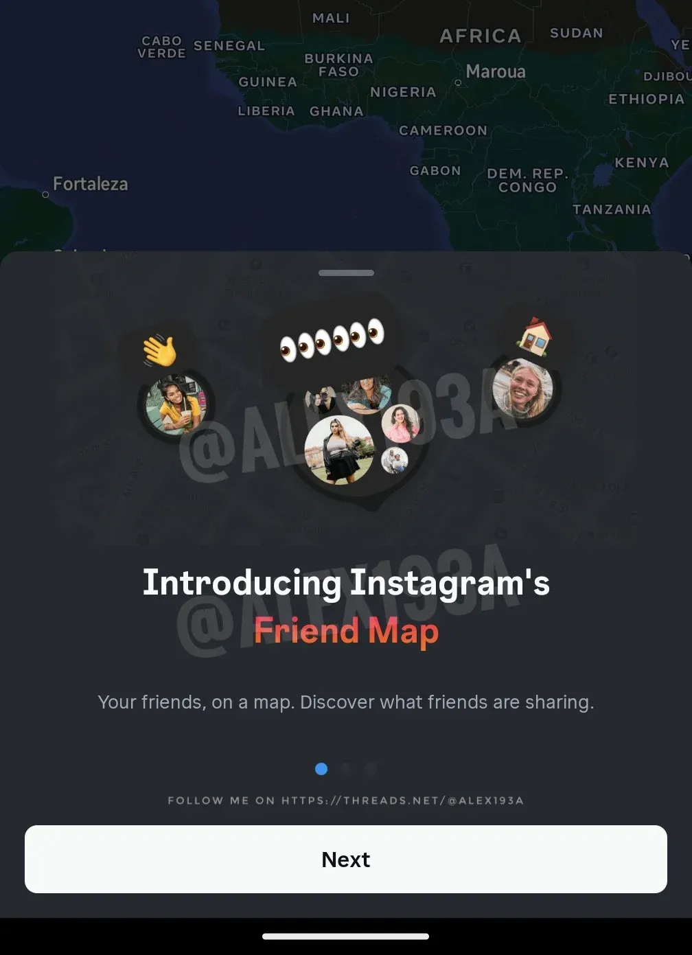Instagram testa um mapa semelhante ao Snap Map para geolocalização