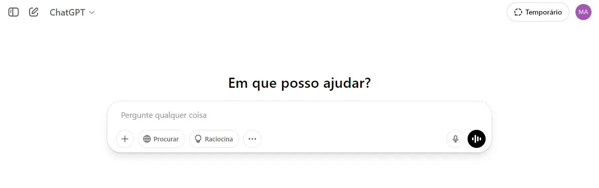 A partir desta galeria, é possível modificar uma imagem já gerada