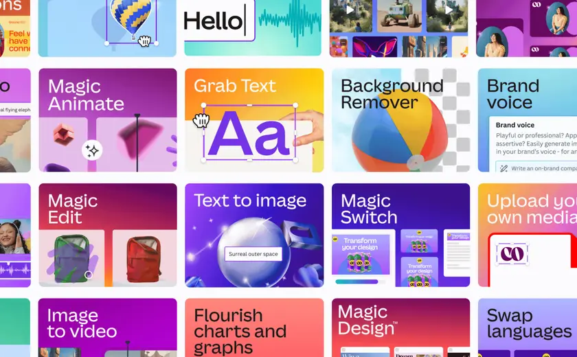 Canva lança "Magic Studio": uma suíte de ferramentas alimentadas por IA