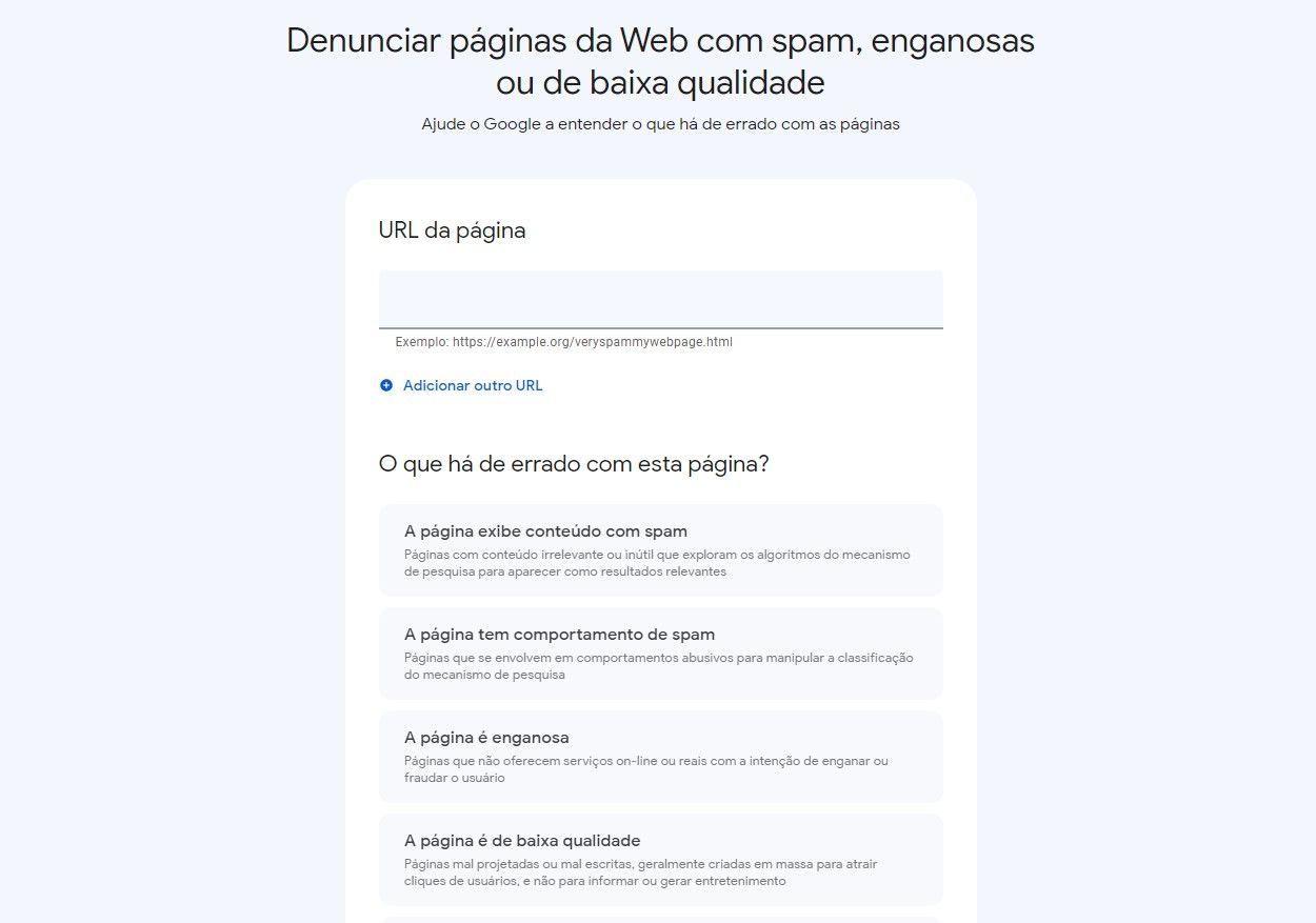 O Google está mobilizando os usuários para rastrear conteúdo que viola as regras